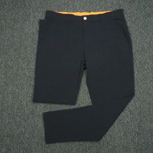 Macade Pants Men 36x32 Blue Performance Tech Trouser Golf‎ Slim Fit